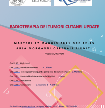 RADIOTERAPIA DEI TUMORI CUTANEI UPDATE 27 maggio 2021