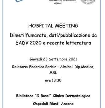 Hospital Meeting 23 Settembre 2021