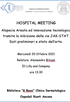 Hospital Meeting Mercoledì 20 Ottobre 2021