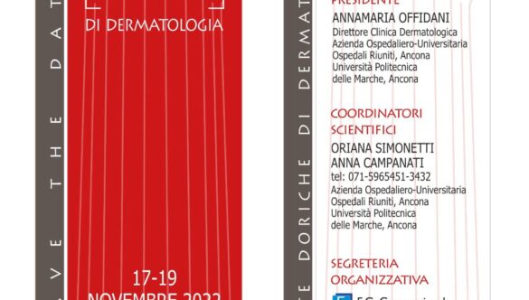 Giornate Doriche di Dermatologia 17-19 Novembre